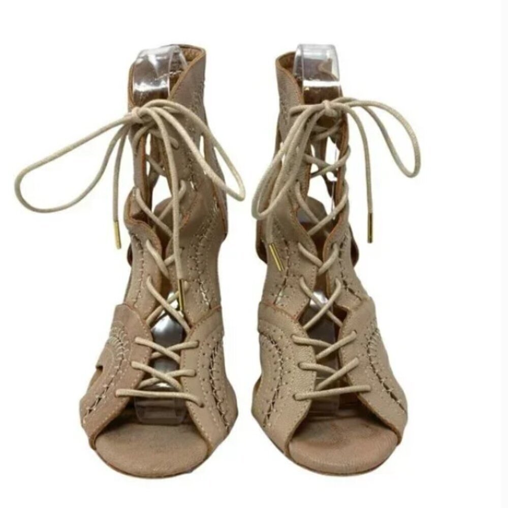 Joie Leather Sandal Pumps - Size 6.5 - Picture 2 of 6